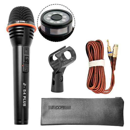 5Core Microphone Dynamic Mic Karaoke Singing Studio XLR Mics Handheld Microfono-0