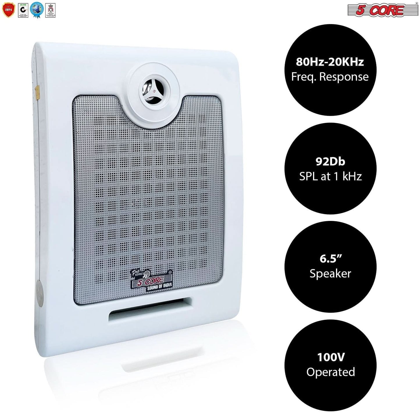 5Core Outdoor Wall Speakers High Performance Ceiling Mount Speaker 50W RMS, 4Ohms-1