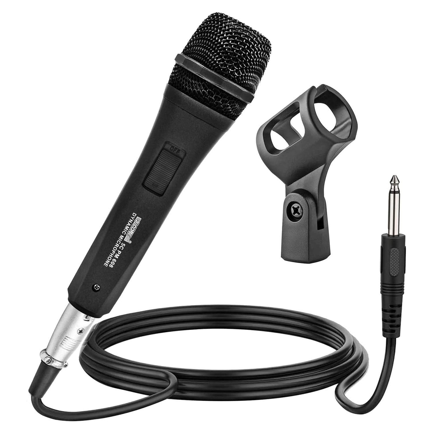 5Core XLR Microphone Dynamic Mic Karaoke Singing Studio Mics Handheld Microfono-0