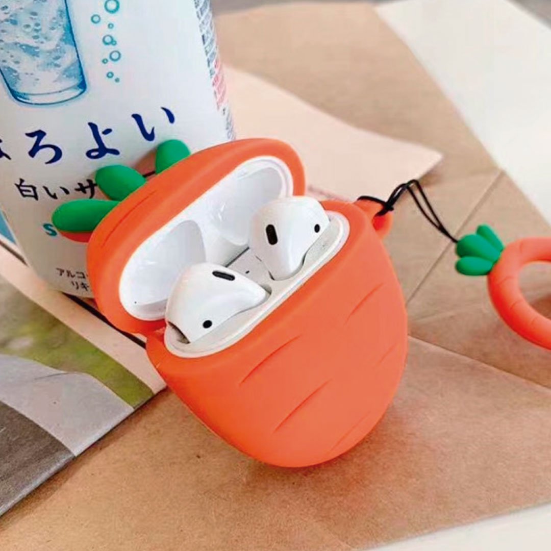 Funky Airpod Case- Carrot-1